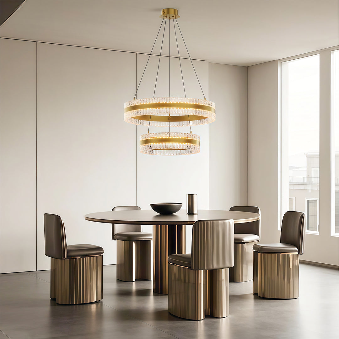 Modern Circular Chandelier Minimalist Luxury Ceiling Light