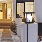 Outdoor Pillar Light Minimalist Waterproof Metal Light