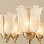 Brass Wall Light American Full Brass Artistic Bud Wall Lamp