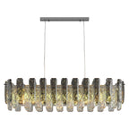 Contemporary Crystal Chandeliers Eye-Protecting Ceiling Light
