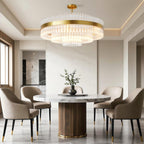 Industrial Modern Chandelier Full Copper Luxury Ceiling Light