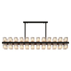 Luxury Crystal Chandeliers American Copper Ceiling Light