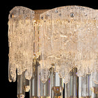 Crystal Wall Sconce Lighting LED Luxury Metal Lamp