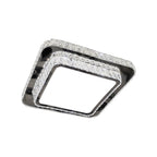 Flush Mount Crystal Light Fixture Luxury Stainless Steel Lamp