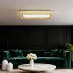 Flush Mount Modern Light Atmospheric Luxury Crystal Light