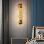 Luxury Modern Wall Lights Living Room LED Linear Crystal Lamp