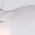 Macaron Ceiling Fan with Light Modern Decoration LED Light
