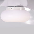 Macaron Ceiling Fan with Light Modern Decoration LED Light