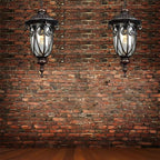 Black Ceiling Light Fixtures Aluminum Waterproof European-Style
