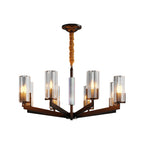 Candle Chandeliers American-Style Luxury Ceiling Light
