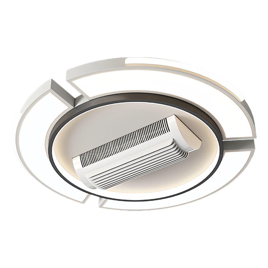 Bladeless Ceiling Fans With Light Full Spectrum LED Fan Lamp