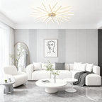 Metal Ceiling Fan with Light Iron Body Industrial Fan Light