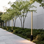 Contemporary Outdoor Floor Lamps Waterproof LED Linear Lamp