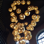 Metal Shade Pendant Light Modern Geometric Ceiling Light