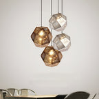 Metal Shade Pendant Light Modern Geometric Ceiling Light