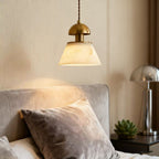 Metallic Pendant Lights French Fake Cloud Stone Ceiling Light