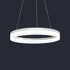Thick Circle Modern Acrylic Pendant Lighting LED Kitchen Dining Room Lighting Ceiling Light