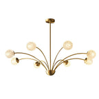 Millender Chandelier with 8 Heads Crystal Ball