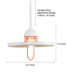 Minimalist Creative 3 Step Dimming Flying Saucer Nordic Pendant Lights