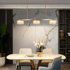 LED Linear Pendant Light Modern Minimalist Strip Ceiling Light