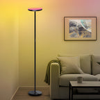 Minimalist Floor Light Black Adjustable Metal Lamp