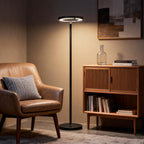 Minimalist Floor Light Black Adjustable Metal Lamp