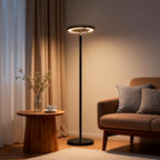Minimalist Floor Light Black Adjustable Metal Lamp