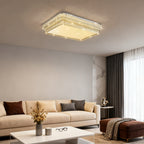 Flush Mounted LED Lights Luxury Eye-Protecting Crystal Lamp