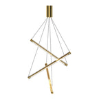 LED Linear Chandelier Nordic Minimalist Lighting
