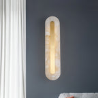 Gold Wall Light Modern Luxury Brass Cloud Stone Light