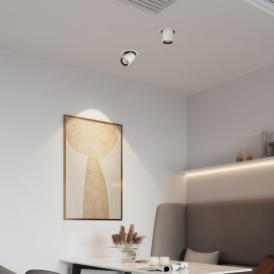 LED Indoor Spotlights Extendable Rotatable Embedded Light