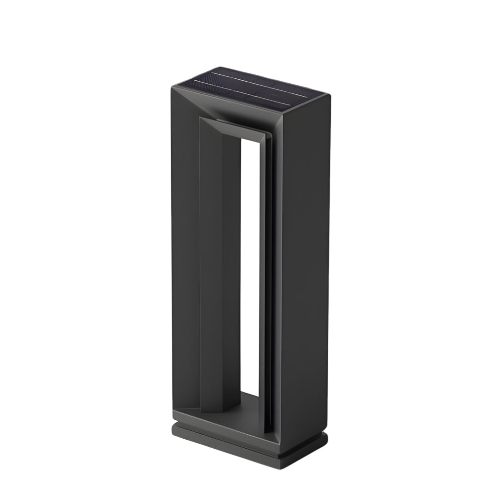 Outdoor Arch LED Solar Lawn Lights  Modern Minimalist Style