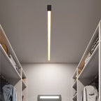 [Open-Box]White Minimalist Strip Stepless Dimming LED Modern Ceiling Light with Remote Control