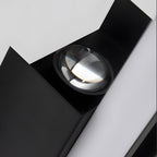 Minimalist Long LED Linear Lights Aluminum Black Wall Lights