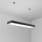 Long Rectangular Chandelier Modern Minimalist LED Ceiling Light