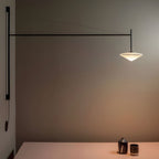 [Open-Box] Minimalist Metal Long Pole Arm Tempo LED Wall Sconce