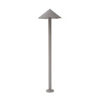 Sleek Minimalist Outdoor Umbrella-Shaped LED Post Light