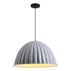Gray Pendant Light Creative Pumpkin-Shaped Felt ceiling lights