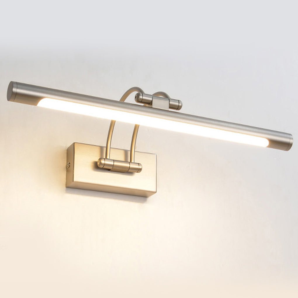 Gold Bathroom Vanity Lighting Adjustable LED Light