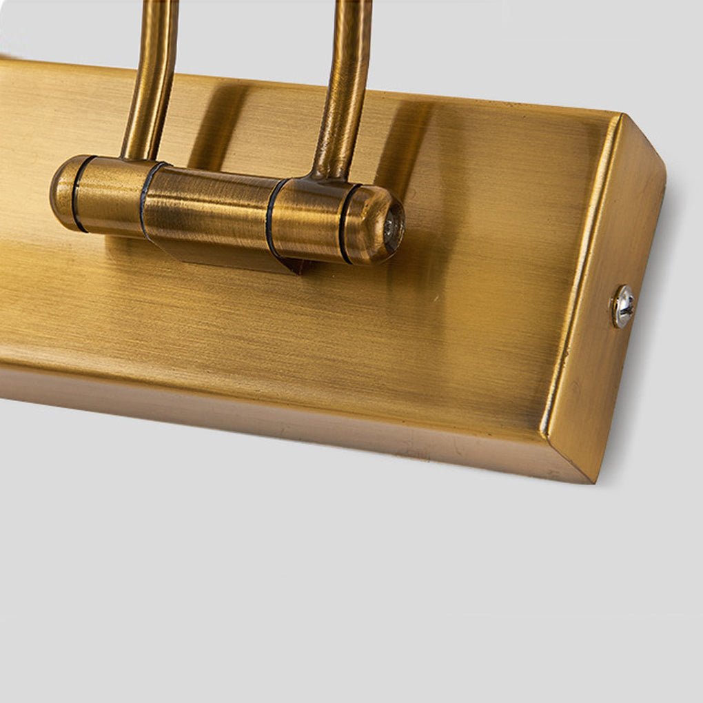 Gold Bathroom Vanity Lighting Adjustable LED Light