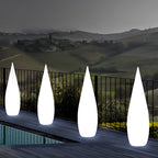 Modern Teardrop Outdoor Light Stylish LED Floor Lamp Landscape Light