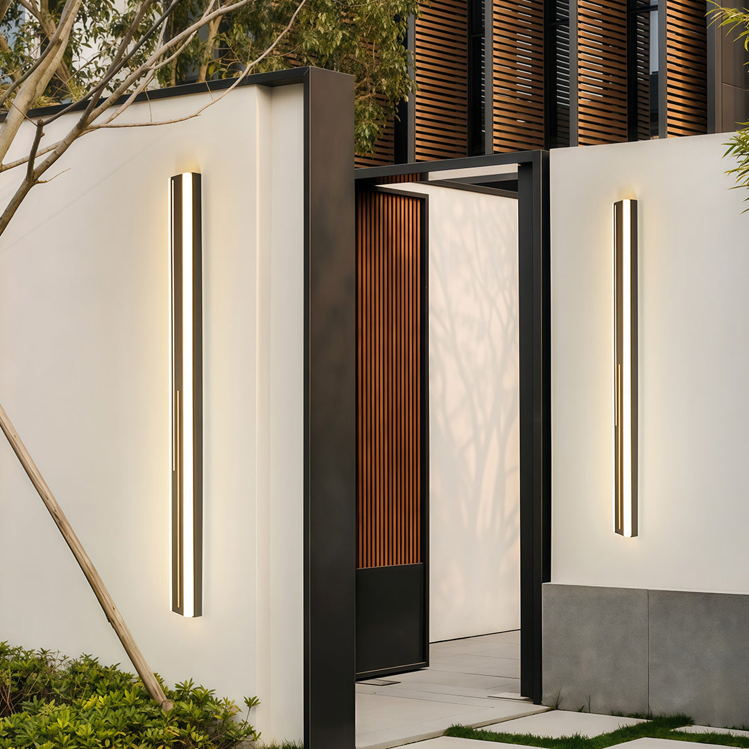 Outdoor Wall Mount Lightin Modern Waterproof Linear Light