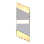 Square Tube LED  Up And Down Outdoor Wall Lights
