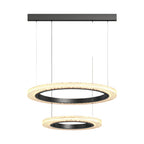 Round Modern Chandelier Minimalist Acrylic Ceiling Light