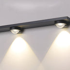 Surface Mounted Spot Light Black Linear Wall‑wash Ceiling Light