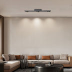 Surface Mounted Spot Light Black Linear Wall‑wash Ceiling Light