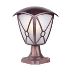 Aluminum Pillar Light European Style LED Garden Decorative Pole Lamp