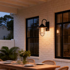 Barn Wall Light Retro Waterproof Black Outdoor Light