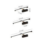 Modern Bathroom Vanity Light Minimalist White Acrylic Linear Light