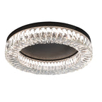Black Ceiling Flush Mount Light Italian LED Round Eye-Protecting Lamp